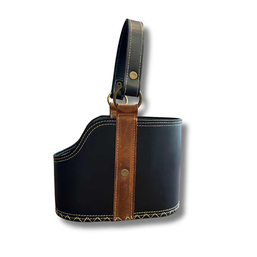 Bolso Matero de Cuero Artesanal – Calidad y Estilo Chileno para tu Mate