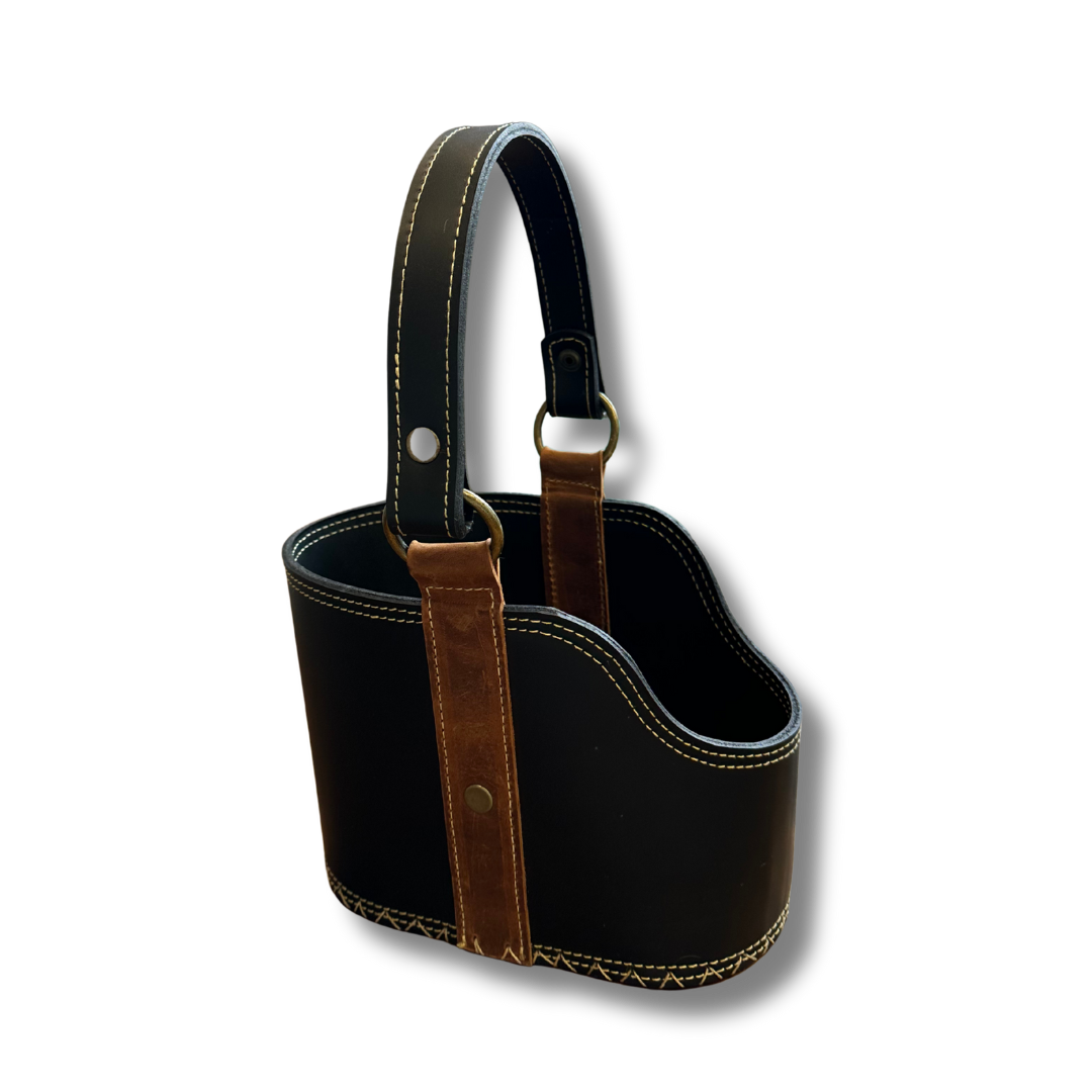 Bolso Matero de Cuero Artesanal – Calidad y Estilo Chileno para tu Mate