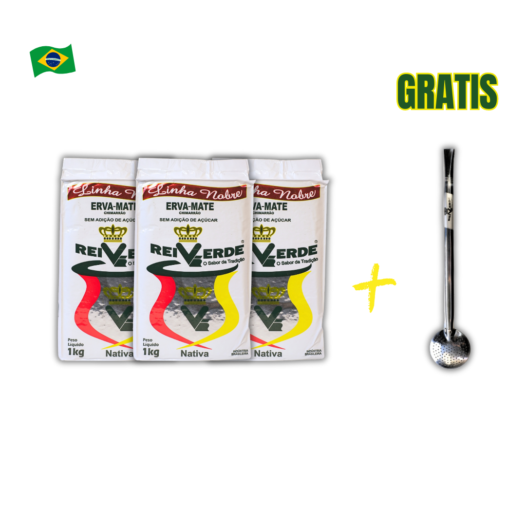Promoción 3 Chimarrao Tradicional + Bombilla Gratis