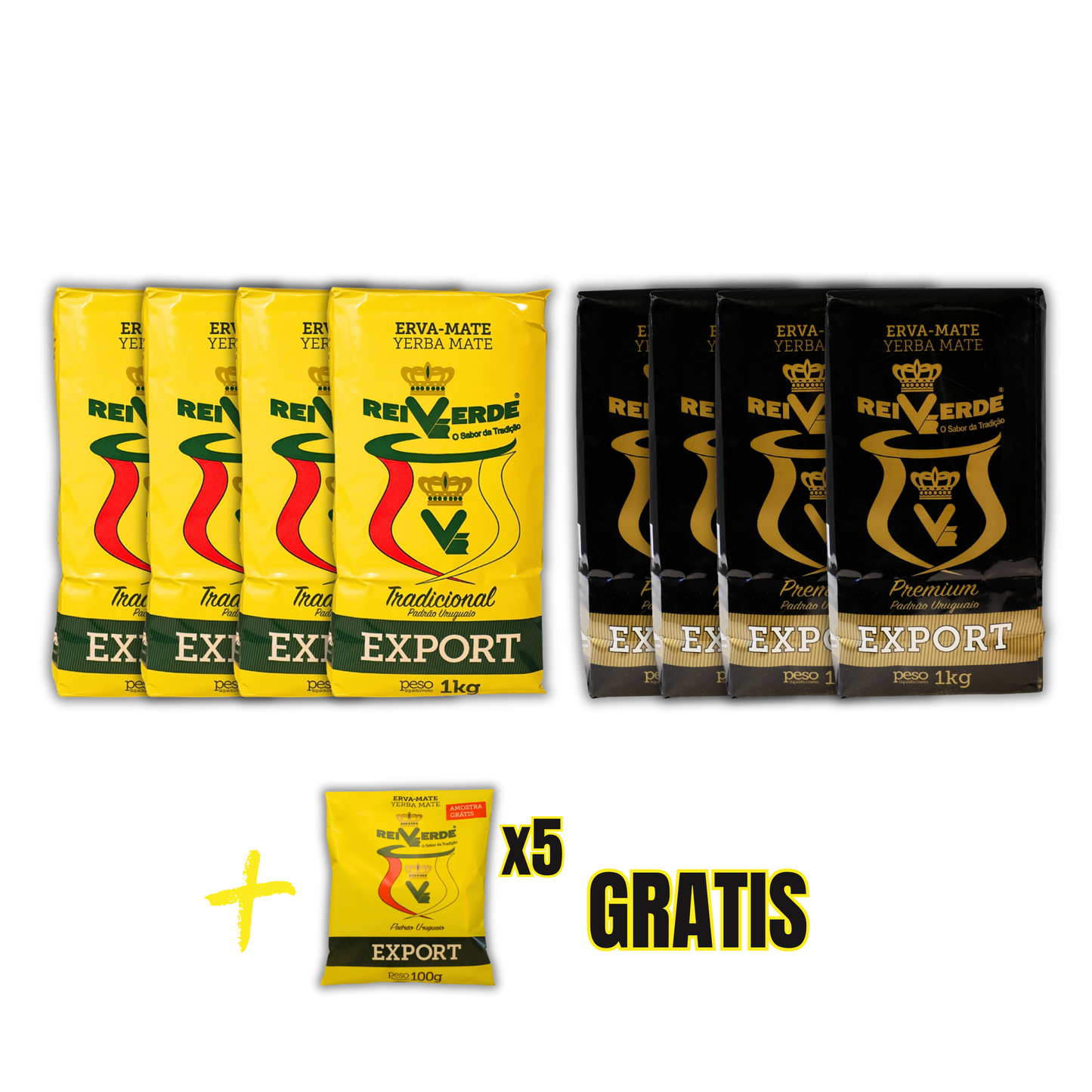 Promoción Rei Verde Premium vs Rei Verde Tradicional