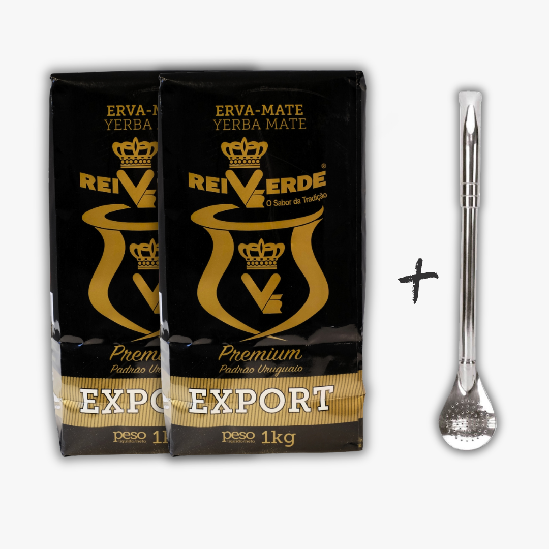 2 Kilos Premium + Bombilla Rei Verde
