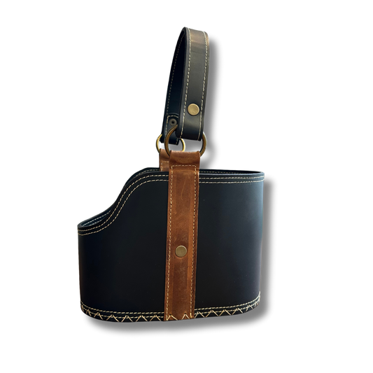 Bolso Matero de Cuero Artesanal – Calidad y Estilo Chileno para tu Mate