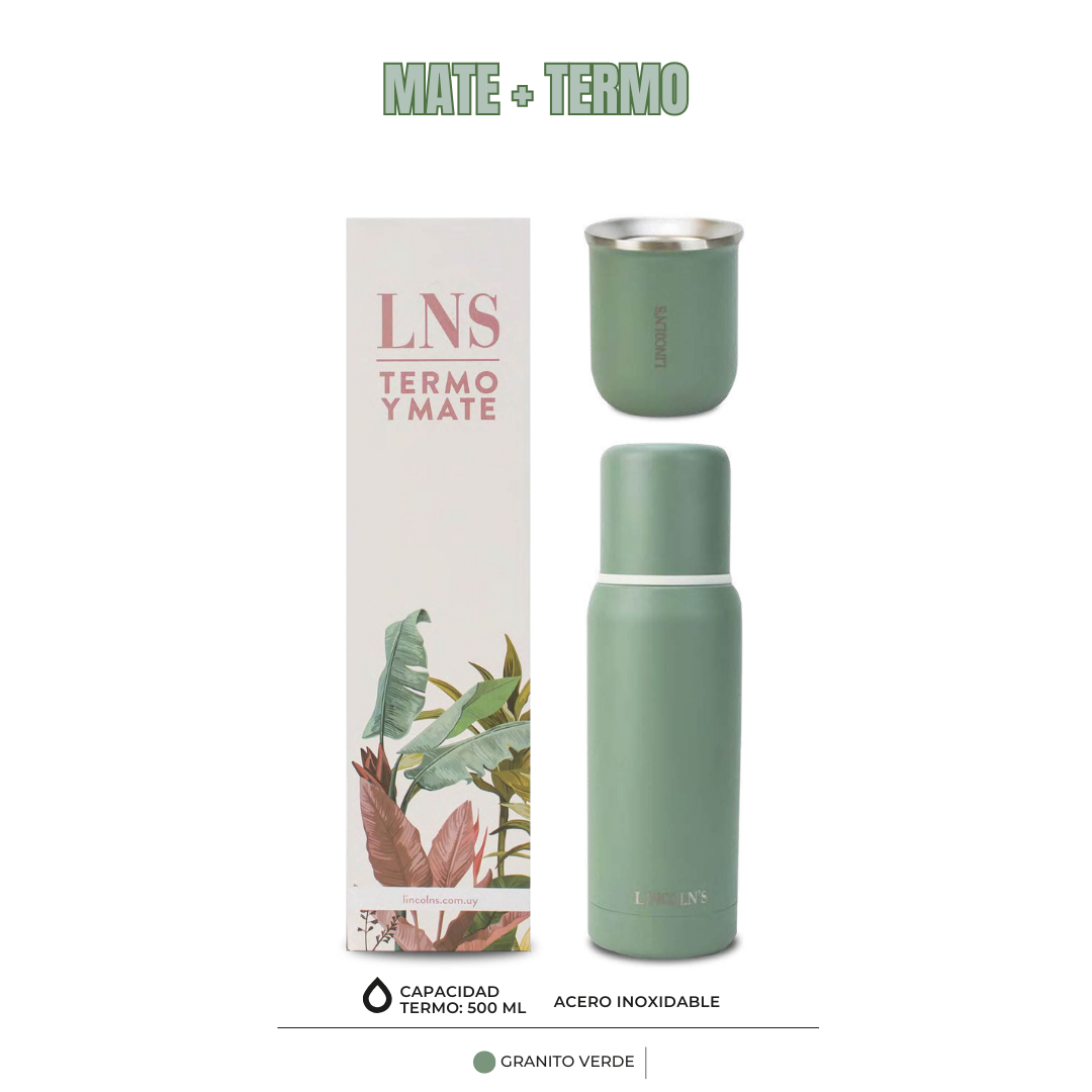 Termo y Mate de Acero Inoxidable: Resistencia y Estilo para tu Ritual Mate