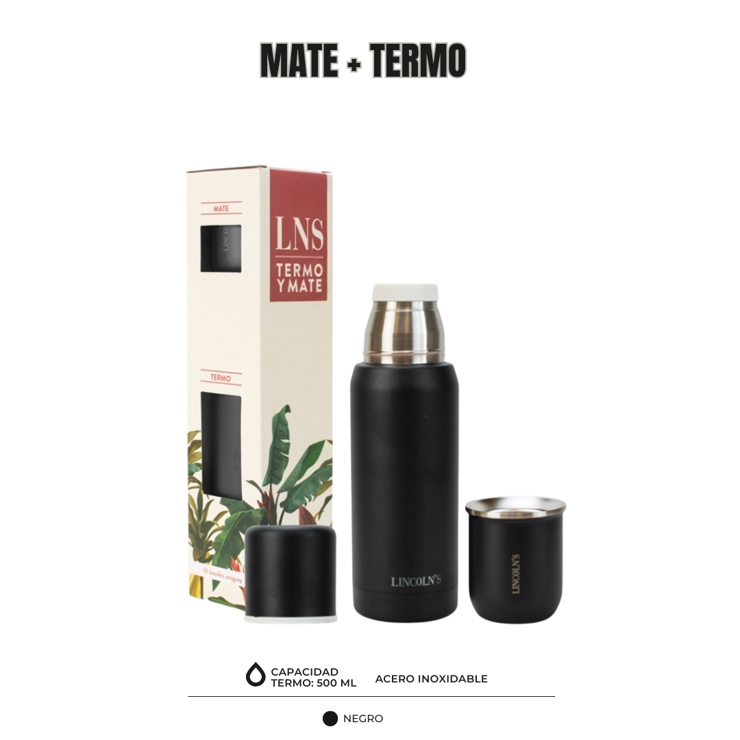 Termo y Mate de Acero Inoxidable: Resistencia y Estilo para tu Ritual Mate