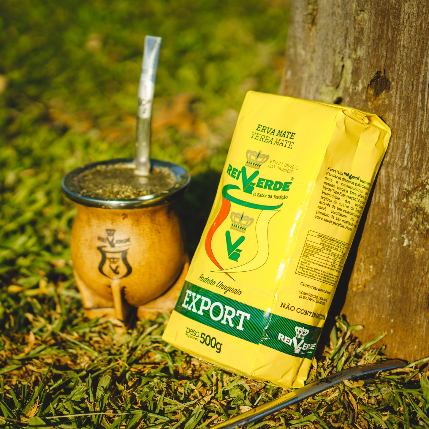 Pack x3 Yerba Mate Rei Verde Tradicional 3x1kg