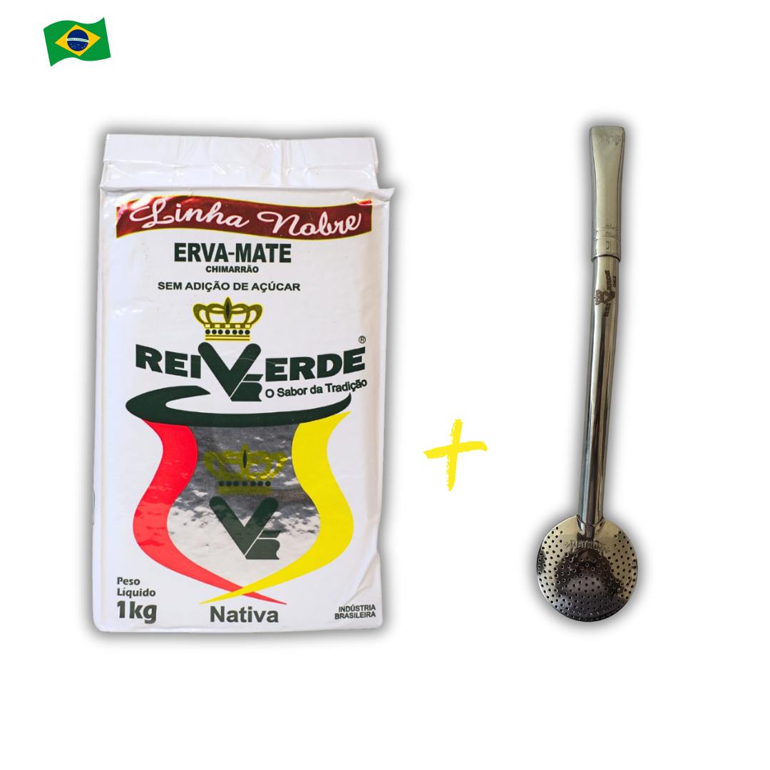 1 kg de Chimarrao + Bomba Rei Verde