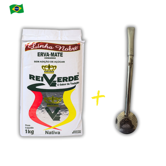 1 kg de Chimarrao + Bomba Rei Verde