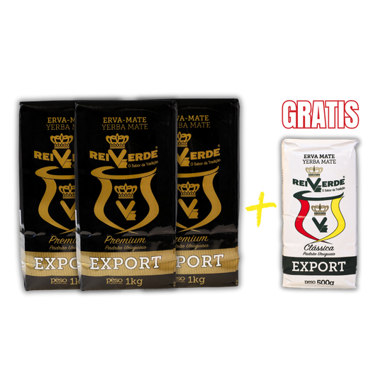 3 Premium de 1Kg + 1 Clásica 500g Gratis